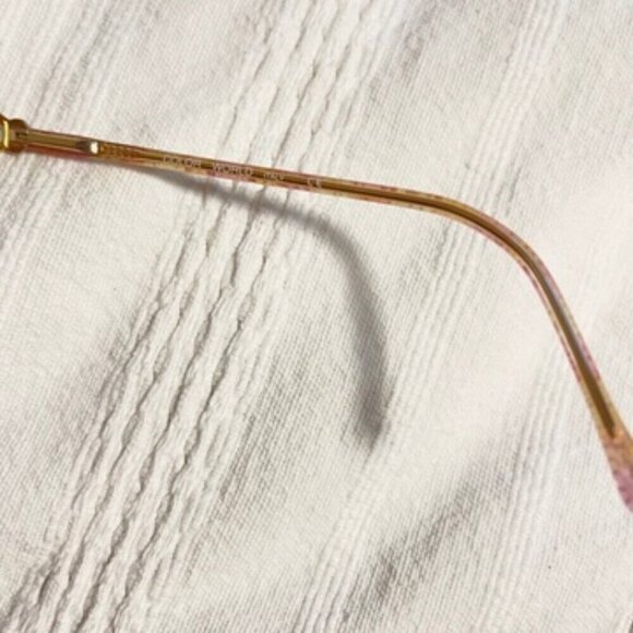 Vintage Pink and Gold Glasses - Picture 7 of 10